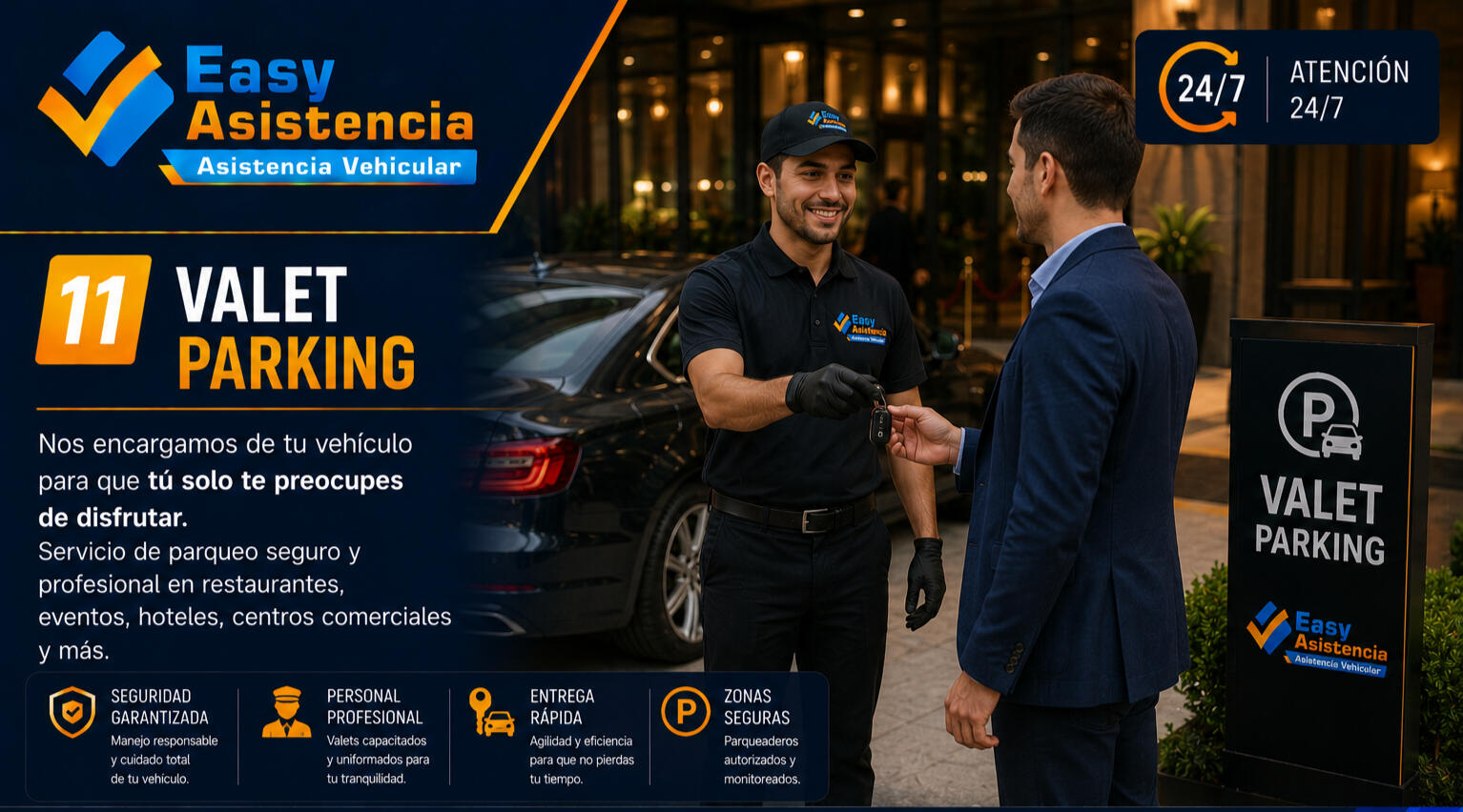 Valet Parking Servicios de Valet Parking para cualquier evento